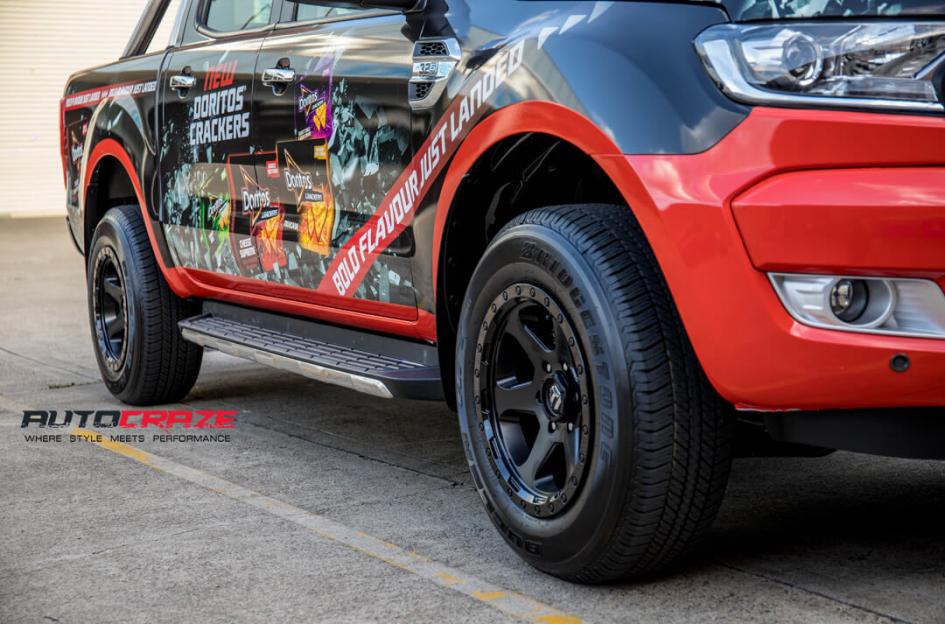 FORD RANGER RIPPER MATTE BLACK